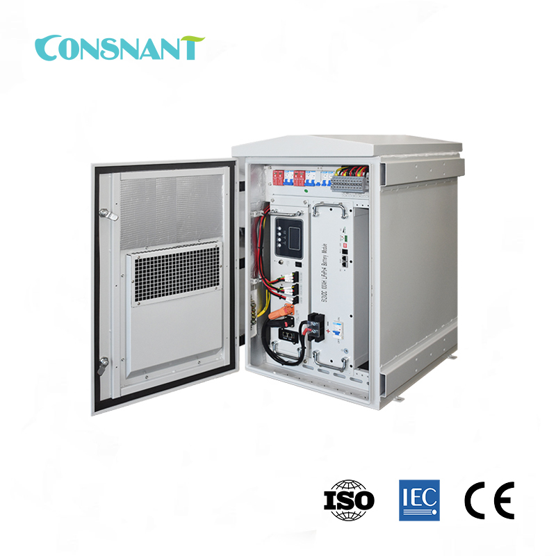 Outdoor Solar Inverter with Lithium Battery Pack 5KW