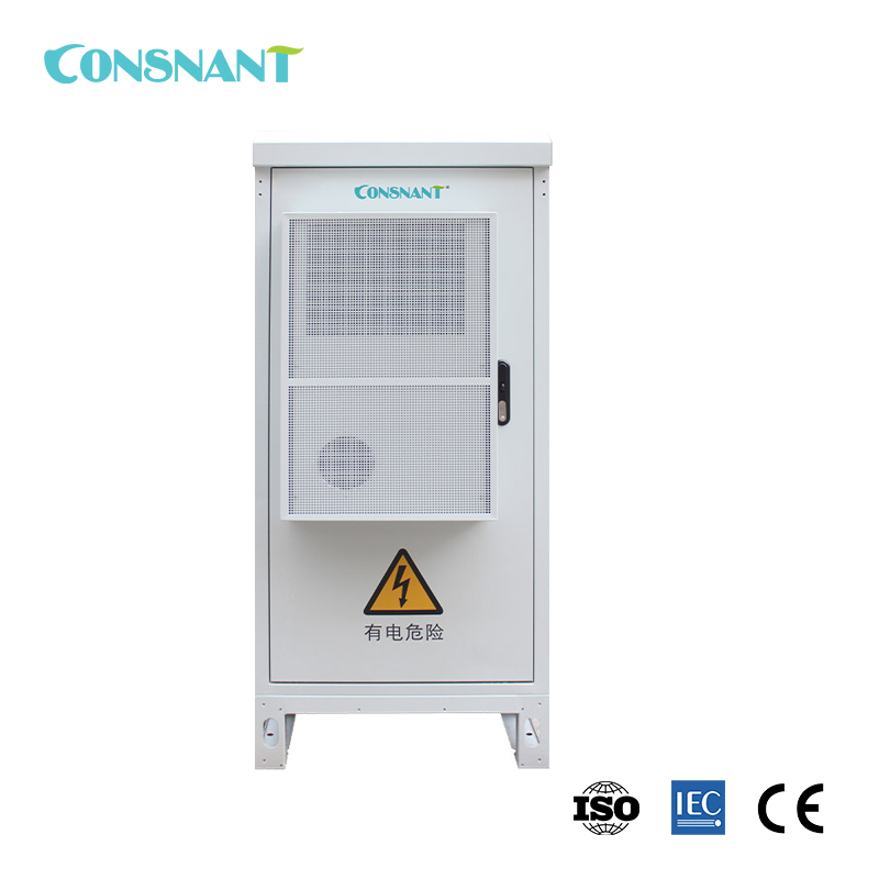Outdoor battery cabinet